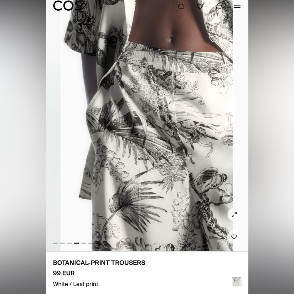 COS Botanical Print Set - Picture 8 of 9